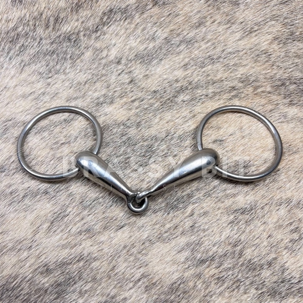5" Herm Sprenger Hollow Mouth Loose Ring Snaffle